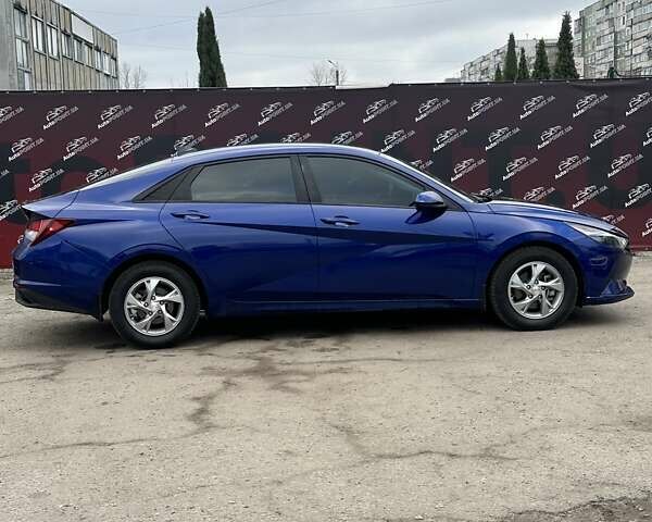 Синий Хендай Элантра, объемом двигателя 2 л и пробегом 118 тыс. км за 15000 $, фото 4 на Automoto.ua