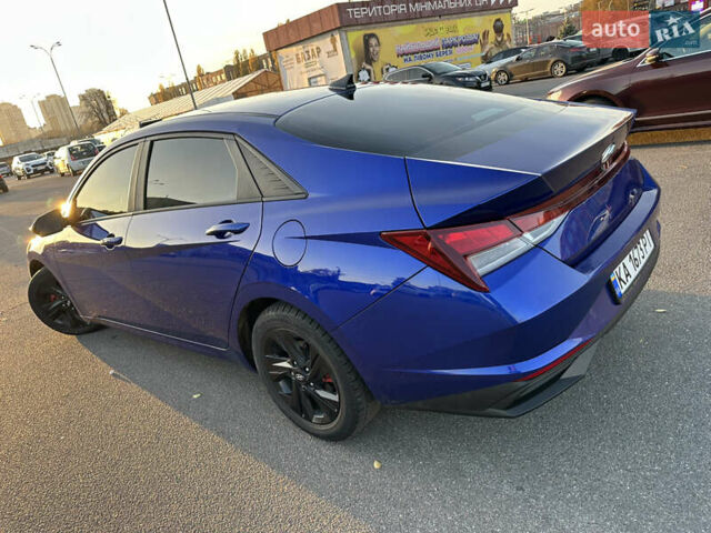 Синій Хендай Елантра, об'ємом двигуна 2 л та пробігом 57 тис. км за 19800 $, фото 3 на Automoto.ua