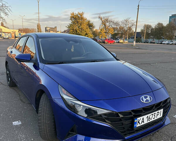 Синій Хендай Елантра, об'ємом двигуна 2 л та пробігом 57 тис. км за 19800 $, фото 5 на Automoto.ua