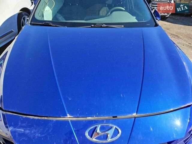 Синий Хендай Элантра, объемом двигателя 2 л и пробегом 44 тыс. км за 10700 $, фото 6 на Automoto.ua