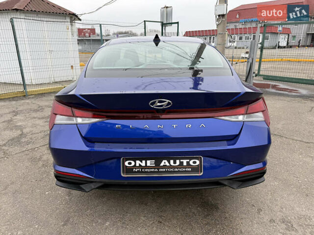 Синий Хендай Элантра, объемом двигателя 2 л и пробегом 28 тыс. км за 19490 $, фото 6 на Automoto.ua