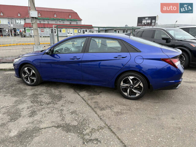 Синий Хендай Элантра, объемом двигателя 2 л и пробегом 28 тыс. км за 19490 $, фото 4 на Automoto.ua
