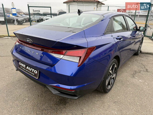 Синий Хендай Элантра, объемом двигателя 2 л и пробегом 28 тыс. км за 19490 $, фото 7 на Automoto.ua