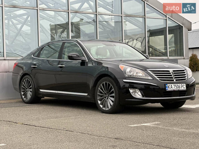 Черный Хендай Экус, объемом двигателя 5 л и пробегом 116 тыс. км за 15490 $, фото 7 на Automoto.ua