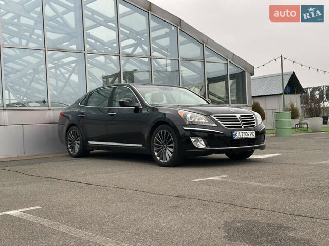 Черный Хендай Экус, объемом двигателя 5 л и пробегом 116 тыс. км за 15490 $, фото 6 на Automoto.ua