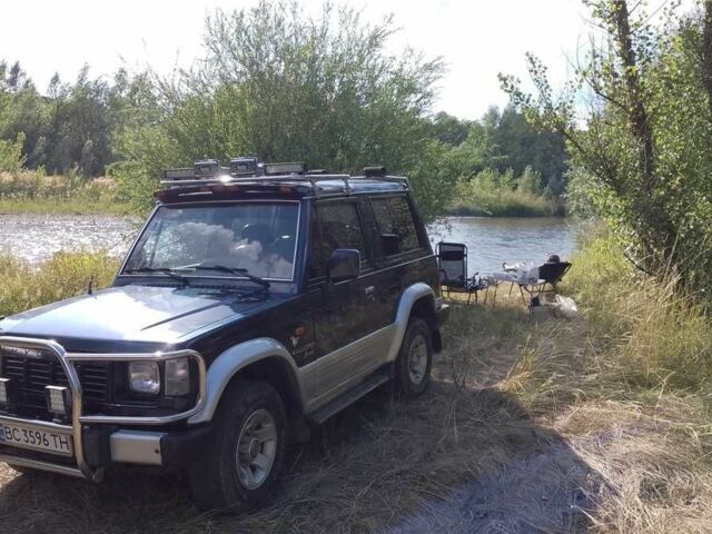 Синий Хендай Галлопер, объемом двигателя 3 л и пробегом 165 тыс. км за 6300 $, фото 1 на Automoto.ua