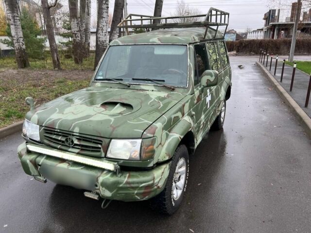 Зеленый Хендай Галлопер, объемом двигателя 2.5 л и пробегом 301 тыс. км за 3500 $, фото 12 на Automoto.ua