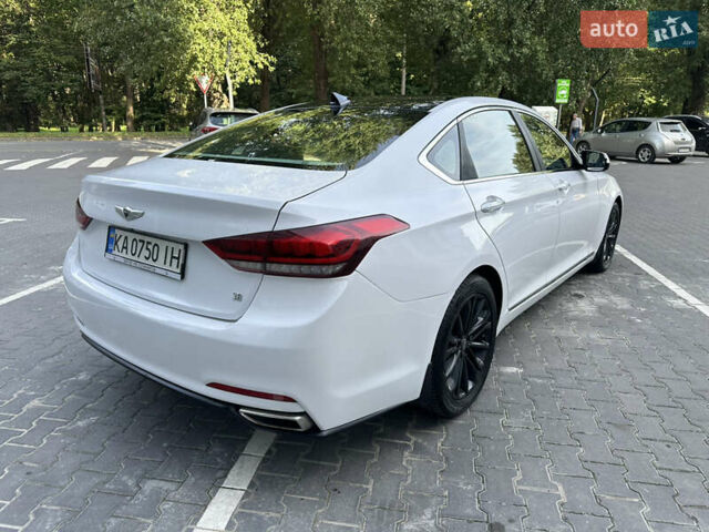 Белый Хендай Генезис, объемом двигателя 3.8 л и пробегом 190 тыс. км за 13999 $, фото 7 на Automoto.ua
