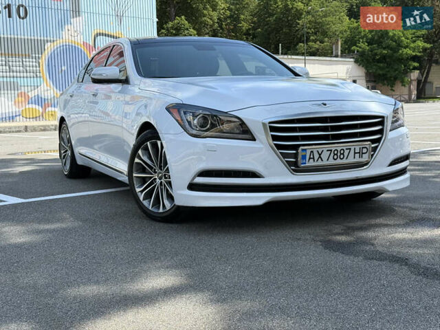 Белый Хендай Генезис, объемом двигателя 3.78 л и пробегом 88 тыс. км за 19400 $, фото 21 на Automoto.ua