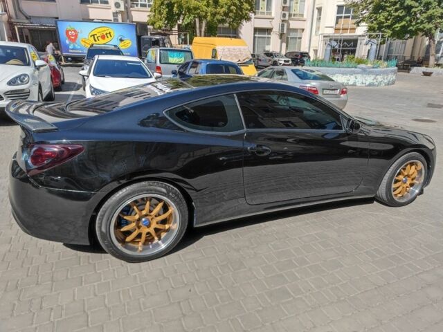 Черный Хендай Генезис, объемом двигателя 2 л и пробегом 232 тыс. км за 8999 $, фото 1 на Automoto.ua