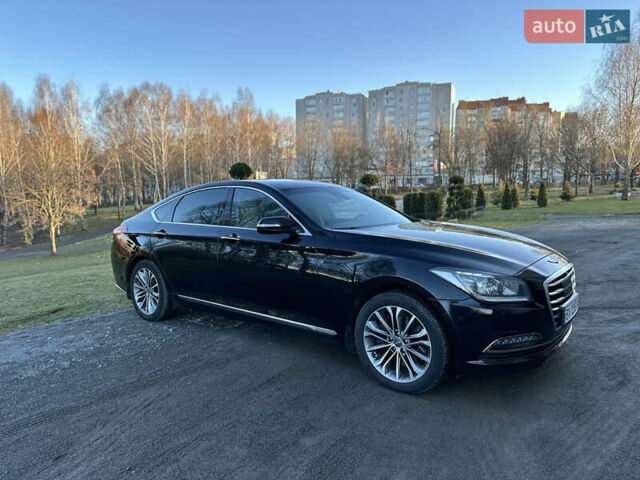 Черный Хендай Генезис, объемом двигателя 3.78 л и пробегом 124 тыс. км за 17500 $, фото 126 на Automoto.ua