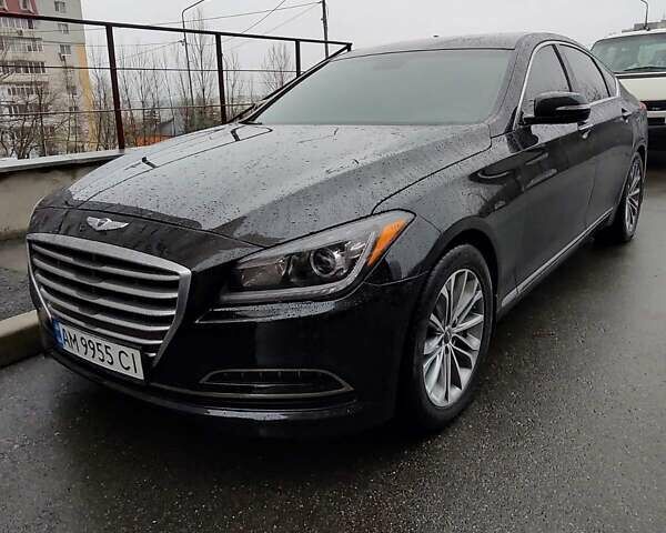 Чорний Хендай Генезис, об'ємом двигуна 3.78 л та пробігом 140 тис. км за 14500 $, фото 7 на Automoto.ua