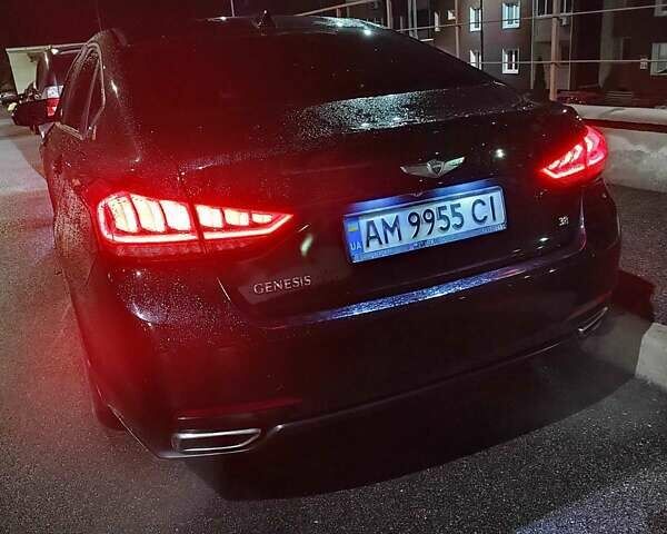 Чорний Хендай Генезис, об'ємом двигуна 3.78 л та пробігом 140 тис. км за 14500 $, фото 11 на Automoto.ua