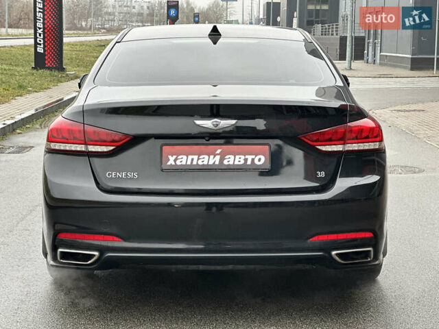 Чорний Хендай Генезис, об'ємом двигуна 3.78 л та пробігом 146 тис. км за 13500 $, фото 4 на Automoto.ua