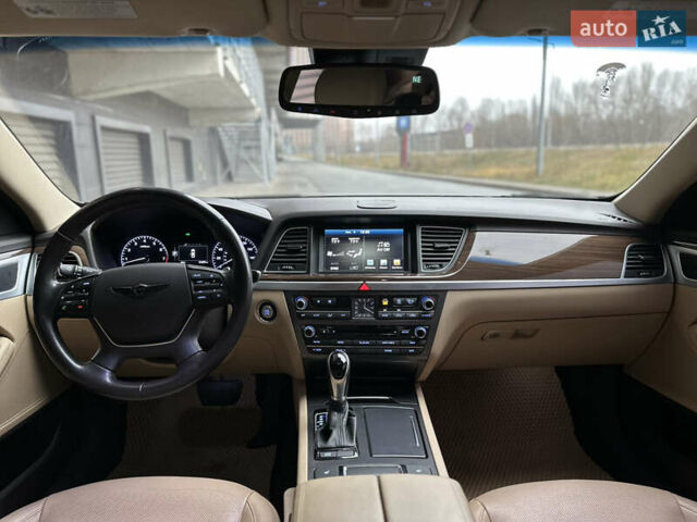 Чорний Хендай Генезис, об'ємом двигуна 3.78 л та пробігом 146 тис. км за 13500 $, фото 10 на Automoto.ua