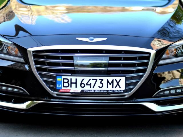 Черный Хендай Генезис, объемом двигателя 3.8 л и пробегом 63 тыс. км за 32000 $, фото 16 на Automoto.ua