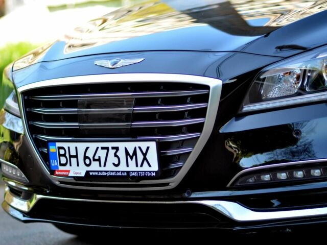 Черный Хендай Генезис, объемом двигателя 3.8 л и пробегом 63 тыс. км за 32000 $, фото 19 на Automoto.ua