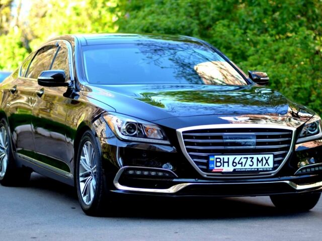 Черный Хендай Генезис, объемом двигателя 3.8 л и пробегом 63 тыс. км за 32000 $, фото 12 на Automoto.ua