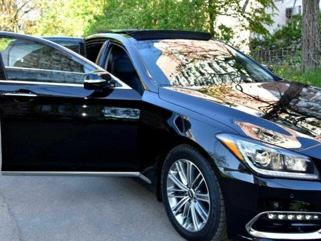 Черный Хендай Генезис, объемом двигателя 3.8 л и пробегом 63 тыс. км за 32000 $, фото 22 на Automoto.ua