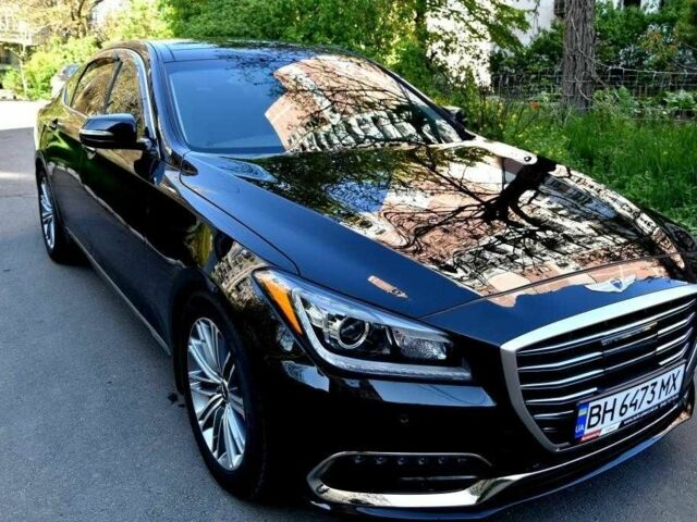 Черный Хендай Генезис, объемом двигателя 3.8 л и пробегом 63 тыс. км за 32000 $, фото 8 на Automoto.ua