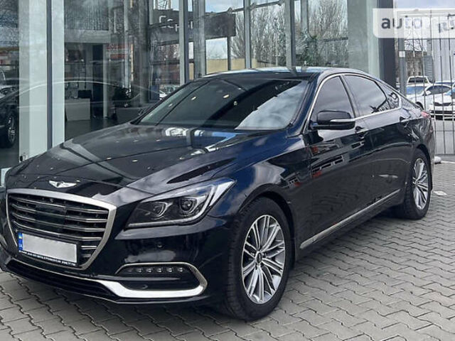 Черный Хендай Генезис, объемом двигателя 2 л и пробегом 122 тыс. км за 21000 $, фото 3 на Automoto.ua