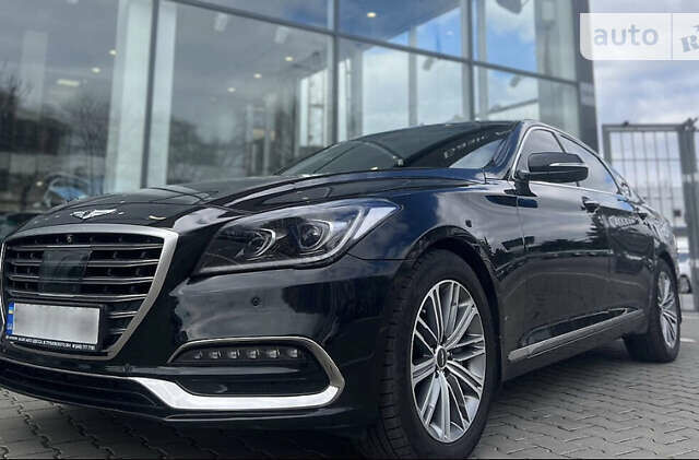 Черный Хендай Генезис, объемом двигателя 2 л и пробегом 122 тыс. км за 21000 $, фото 4 на Automoto.ua