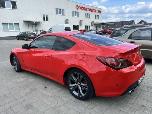 Красный Хендай Генезис, объемом двигателя 2 л и пробегом 185 тыс. км за 7600 $, фото 3 на Automoto.ua