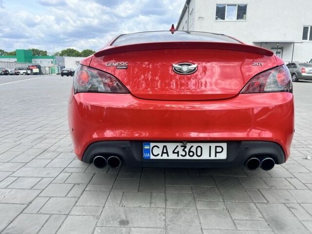Красный Хендай Генезис, объемом двигателя 2 л и пробегом 185 тыс. км за 7600 $, фото 4 на Automoto.ua