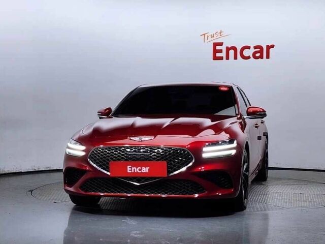 Красный Хендай Генезис, объемом двигателя 2 л и пробегом 59 тыс. км за 23000 $, фото 1 на Automoto.ua