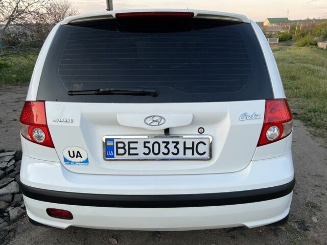 Білий Хендай Гетц, об'ємом двигуна 1.3 л та пробігом 168 тис. км за 5500 $, фото 3 на Automoto.ua