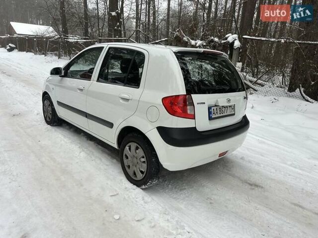 Белый Хендай Гетц, объемом двигателя 1.4 л и пробегом 105 тыс. км за 5800 $, фото 1 на Automoto.ua