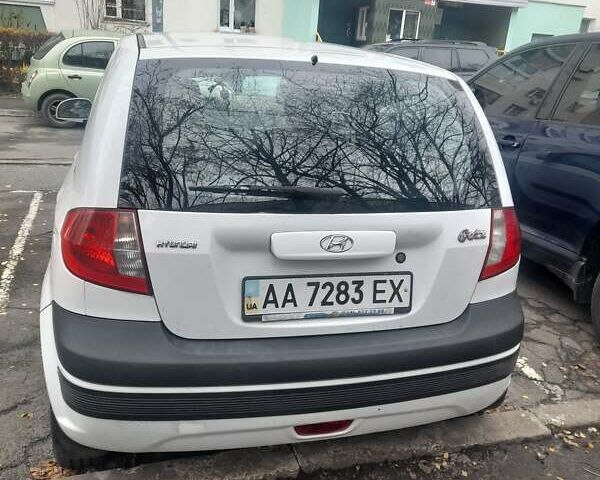 Белый Хендай Гетц, объемом двигателя 1.4 л и пробегом 120 тыс. км за 5000 $, фото 4 на Automoto.ua