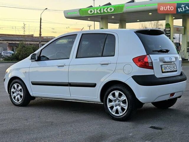 Белый Хендай Гетц, объемом двигателя 1.4 л и пробегом 100 тыс. км за 7000 $, фото 5 на Automoto.ua