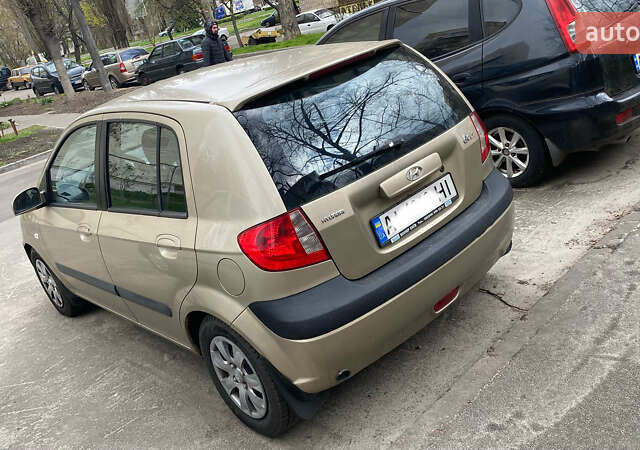 Бежевый Хендай Гетц, объемом двигателя 1.4 л и пробегом 177 тыс. км за 4990 $, фото 4 на Automoto.ua