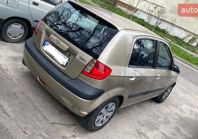 Бежевый Хендай Гетц, объемом двигателя 1.4 л и пробегом 177 тыс. км за 4990 $, фото 3 на Automoto.ua