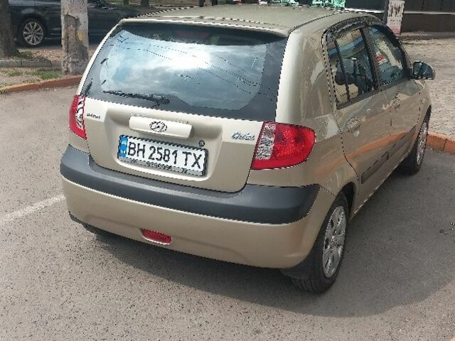 Бежевий Хендай Гетц, об'ємом двигуна 1.4 л та пробігом 203 тис. км за 4100 $, фото 2 на Automoto.ua