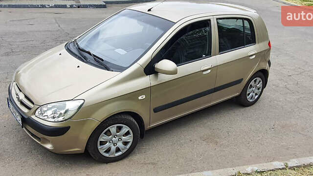 Бежевый Хендай Гетц, объемом двигателя 1.4 л и пробегом 145 тыс. км за 3800 $, фото 3 на Automoto.ua