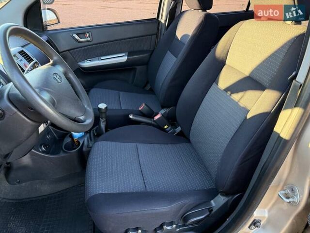 Бежевый Хендай Гетц, объемом двигателя 1.6 л и пробегом 222 тыс. км за 4500 $, фото 12 на Automoto.ua