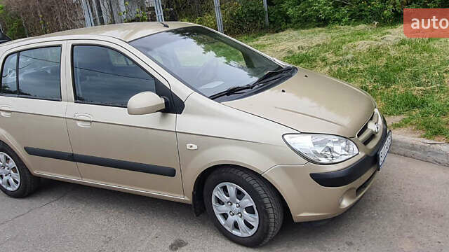 Бежевый Хендай Гетц, объемом двигателя 1.4 л и пробегом 145 тыс. км за 3800 $, фото 2 на Automoto.ua