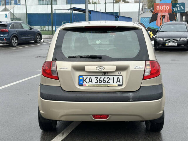 Бежевий Хендай Гетц, об'ємом двигуна 1.4 л та пробігом 152 тис. км за 5700 $, фото 5 на Automoto.ua