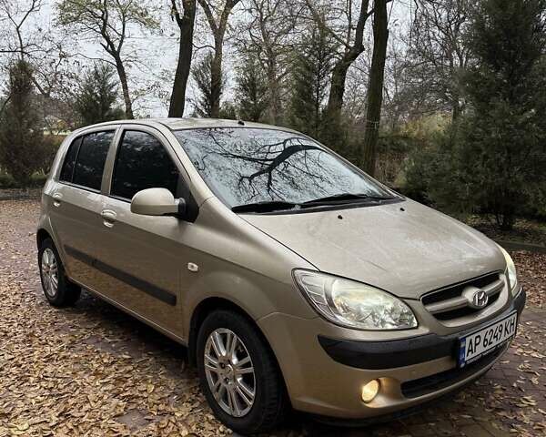 Бежевый Хендай Гетц, объемом двигателя 1.6 л и пробегом 220 тыс. км за 5700 $, фото 1 на Automoto.ua
