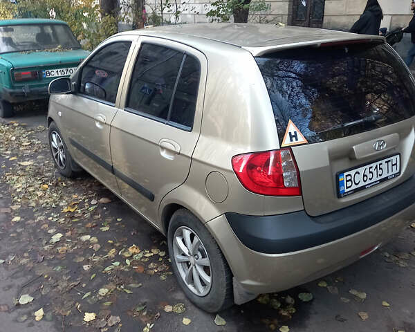 Бежевий Хендай Гетц, об'ємом двигуна 1.4 л та пробігом 137 тис. км за 5600 $, фото 3 на Automoto.ua