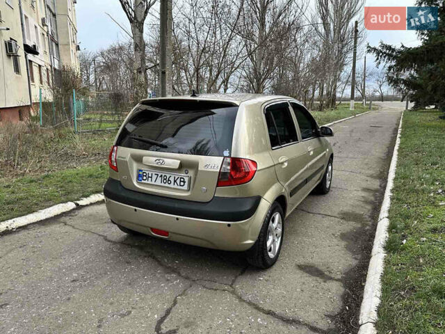 Бежевый Хендай Гетц, объемом двигателя 1.4 л и пробегом 95 тыс. км за 5700 $, фото 5 на Automoto.ua