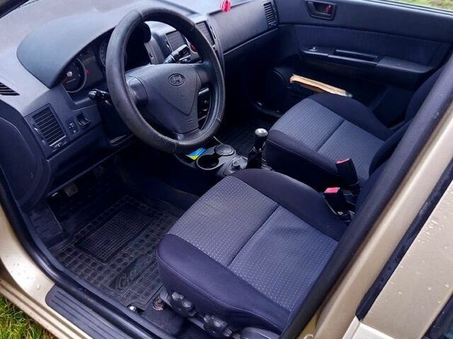 Бежевий Хендай Гетц, об'ємом двигуна 1.4 л та пробігом 92 тис. км за 5500 $, фото 5 на Automoto.ua