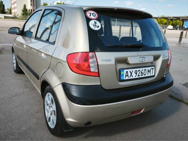 Бежевий Хендай Гетц, об'ємом двигуна 1.4 л та пробігом 197 тис. км за 4700 $, фото 4 на Automoto.ua