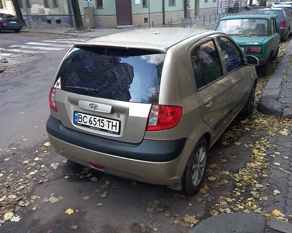 Бежевий Хендай Гетц, об'ємом двигуна 1.4 л та пробігом 137 тис. км за 5600 $, фото 2 на Automoto.ua