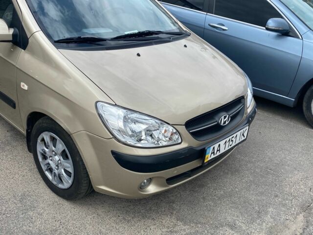 Бежевый Хендай Гетц, объемом двигателя 1.6 л и пробегом 93 тыс. км за 7000 $, фото 1 на Automoto.ua