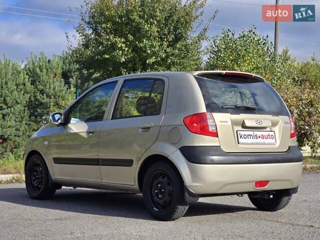 Бежевый Хендай Гетц, объемом двигателя 1.4 л и пробегом 171 тыс. км за 5999 $, фото 7 на Automoto.ua