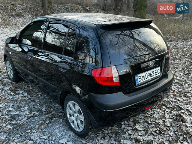 Черный Хендай Гетц, объемом двигателя 1.1 л и пробегом 138 тыс. км за 4500 $, фото 4 на Automoto.ua