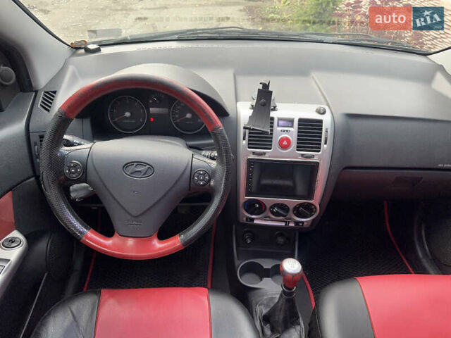 Чорний Хендай Гетц, об'ємом двигуна 1.49 л та пробігом 220 тис. км за 4400 $, фото 5 на Automoto.ua